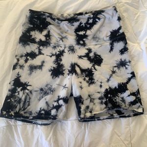 Pink VS biker shorts